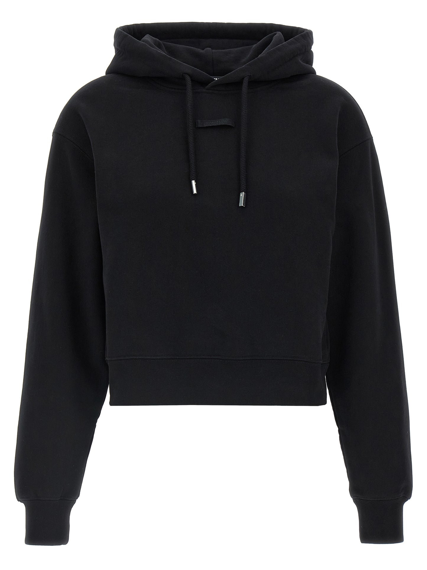 Sudadera con capucha Jacquemus de algodón negro