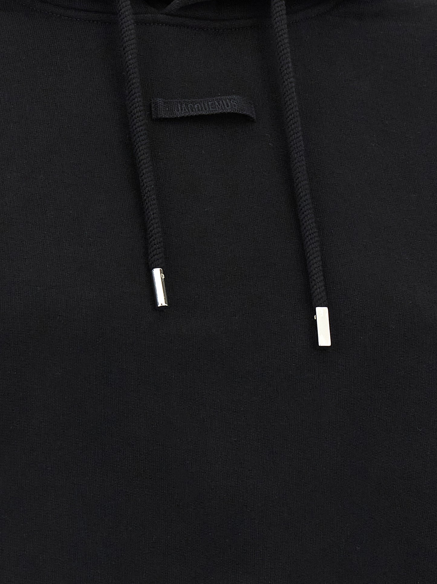 Sudadera con capucha Jacquemus de algodón negro