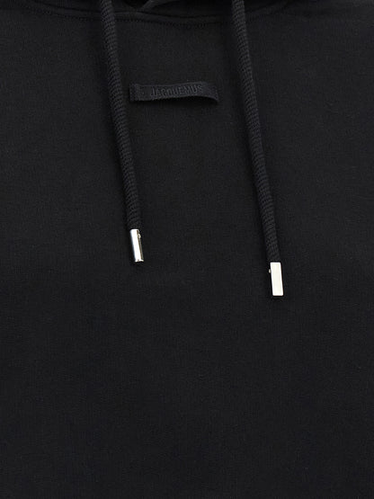 Sudadera con capucha Jacquemus de algodón negro