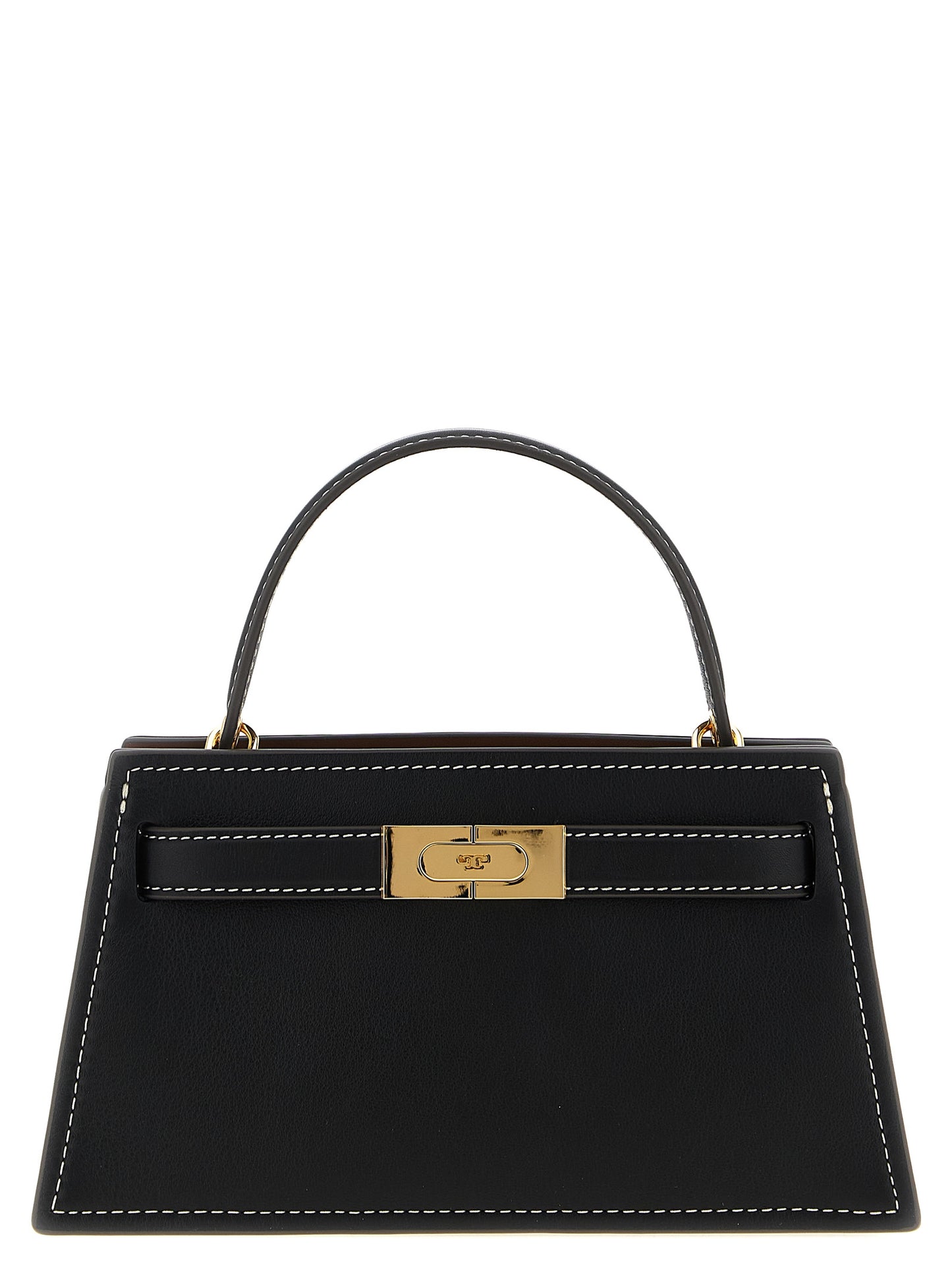 Bolso de mano Tory Burch de piel de vacuno negra
