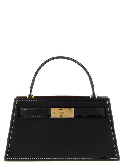 Bolso de mano Tory Burch de piel de vacuno negra