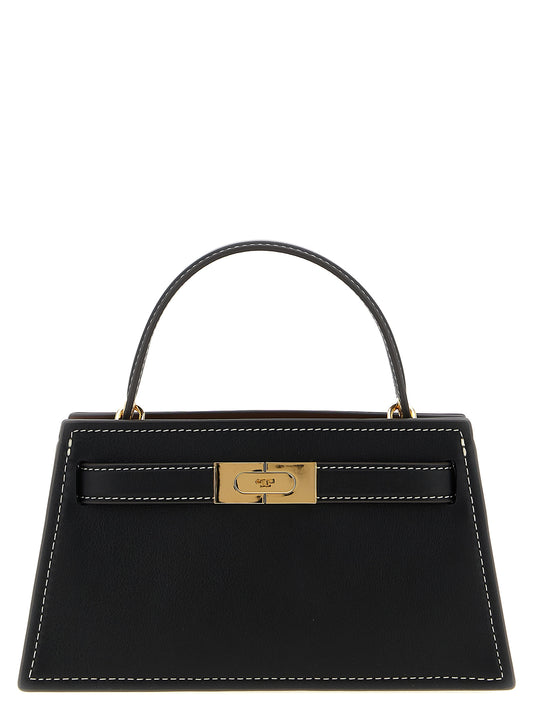 Bolso de mano Tory Burch de piel de vacuno negra