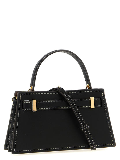 Bolso de mano Tory Burch de piel de vacuno negra