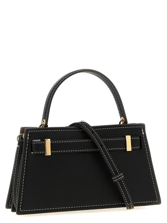 Bolso de mano Tory Burch de piel de vacuno negra