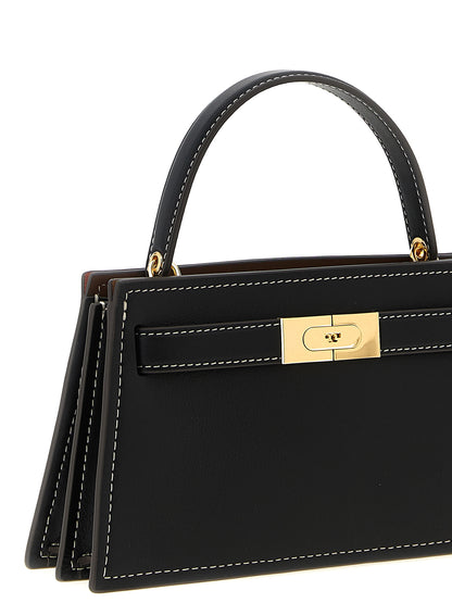 Bolso de mano Tory Burch de piel de vacuno negra