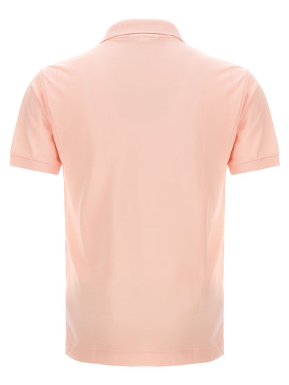 Polo Lacoste multicolore en coton avec coupe régulière