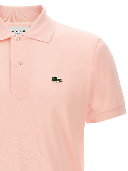 Polo Lacoste multicolore en coton avec coupe régulière