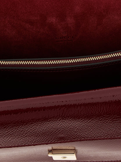 Bolso de hombro Gucci de piel de becerro multicolor