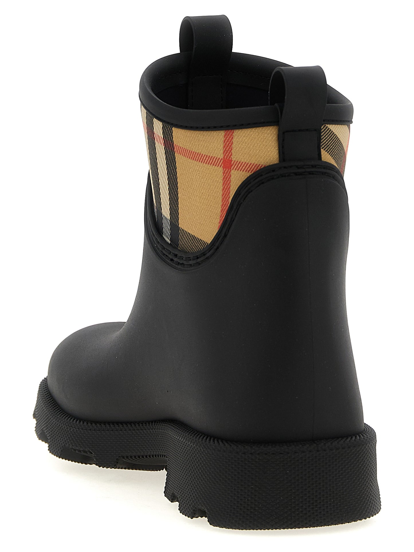Botines Burberry de caucho negros