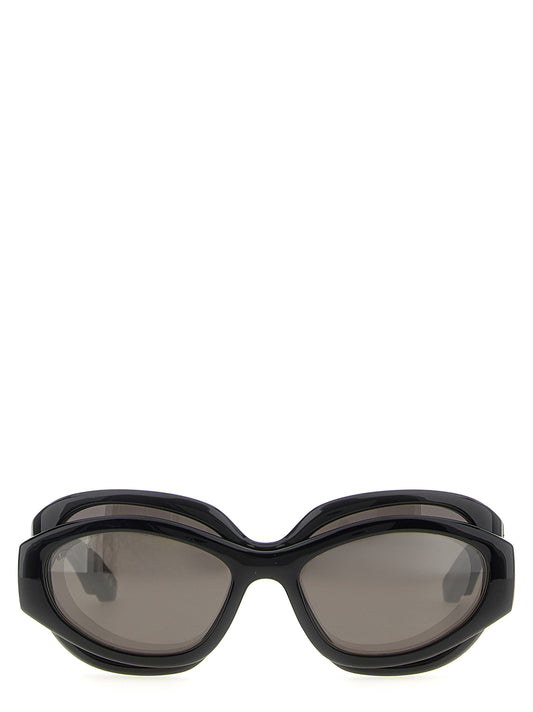 Gafas de sol Balenciaga de poliamida negra
