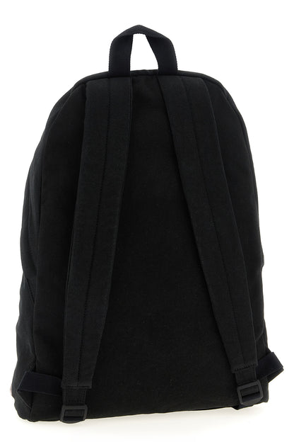 Mochila Balenciaga de algodón negro