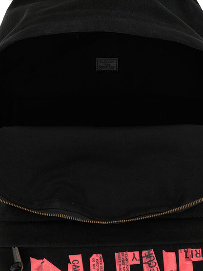 Mochila Balenciaga de algodón negro