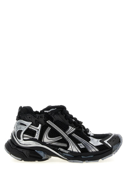 Baskets athlétiques Balenciaga noires en polyéthylène