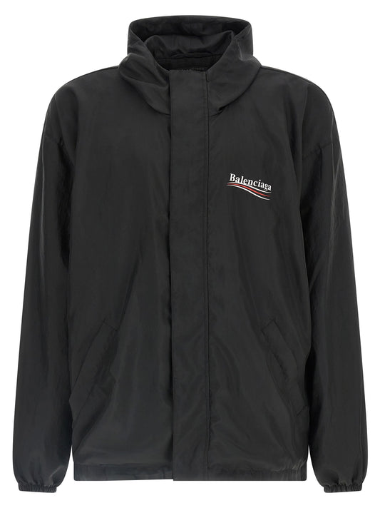 Chaqueta Balenciaga de poliéster negro
