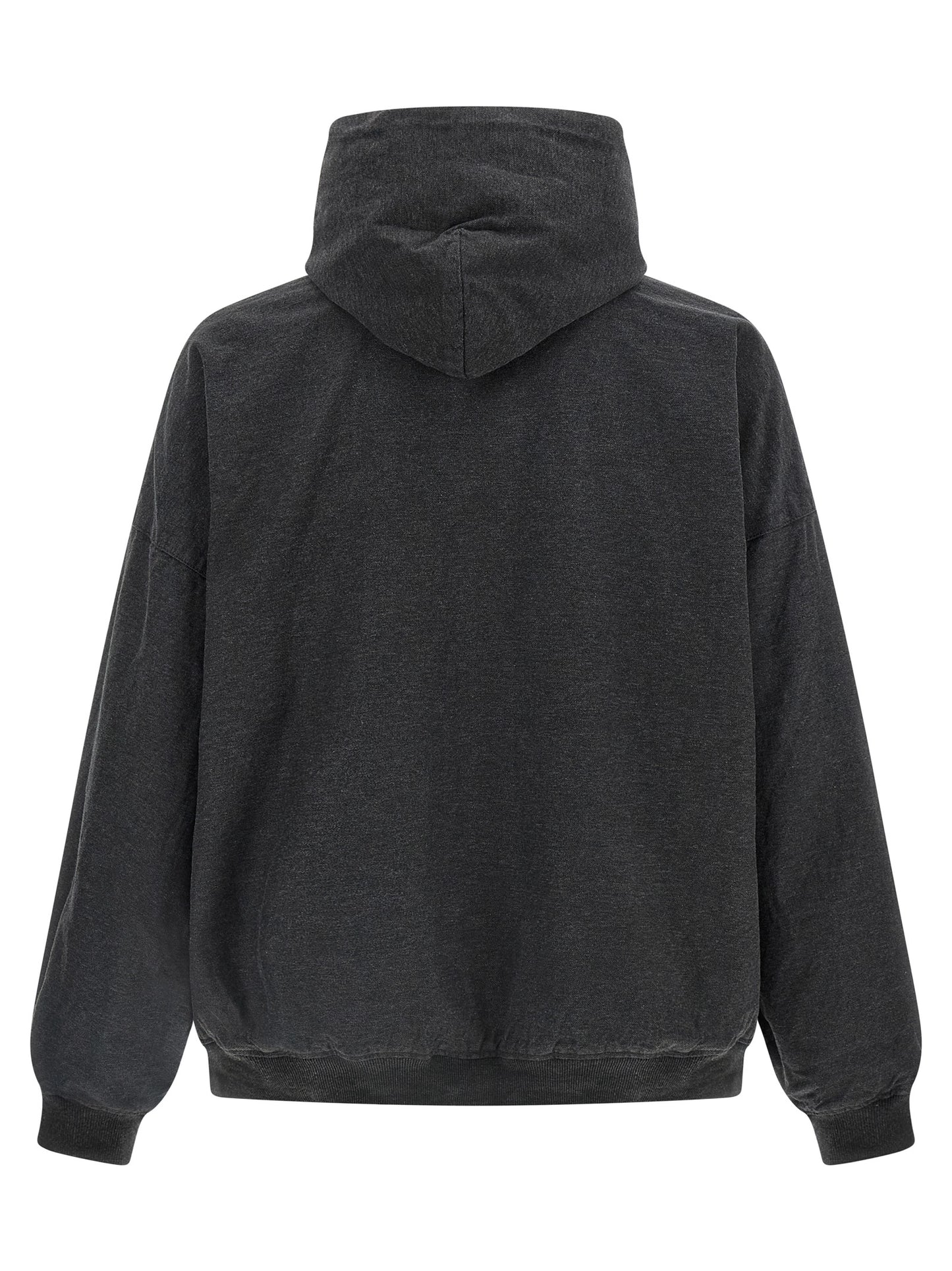 Sudadera de algodón gris Balenciaga