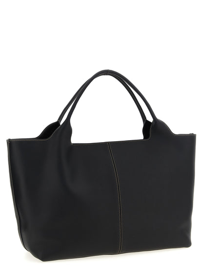 Sac cabas Tod's en veau noir