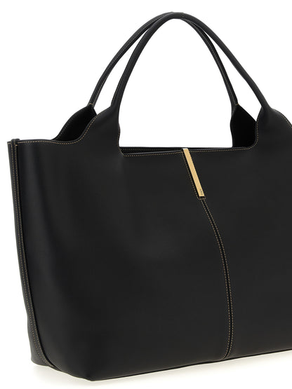 Sac cabas Tod's en veau noir