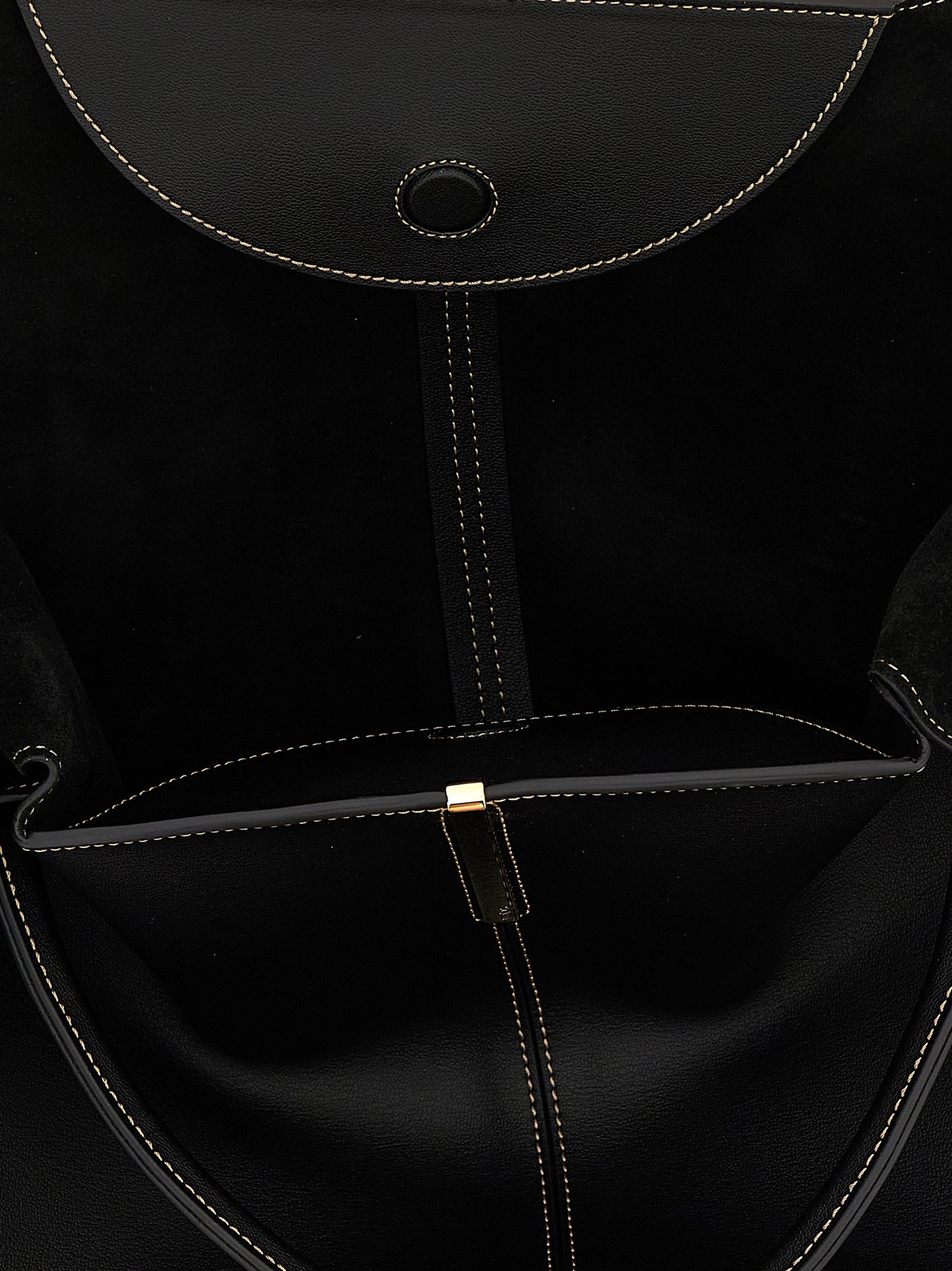 Sac cabas Tod's en veau noir