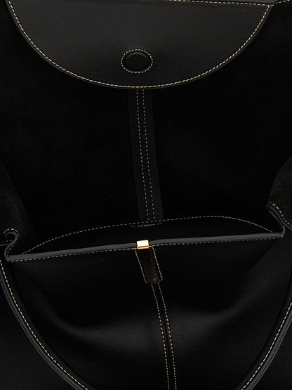 Sac cabas Tod's en veau noir