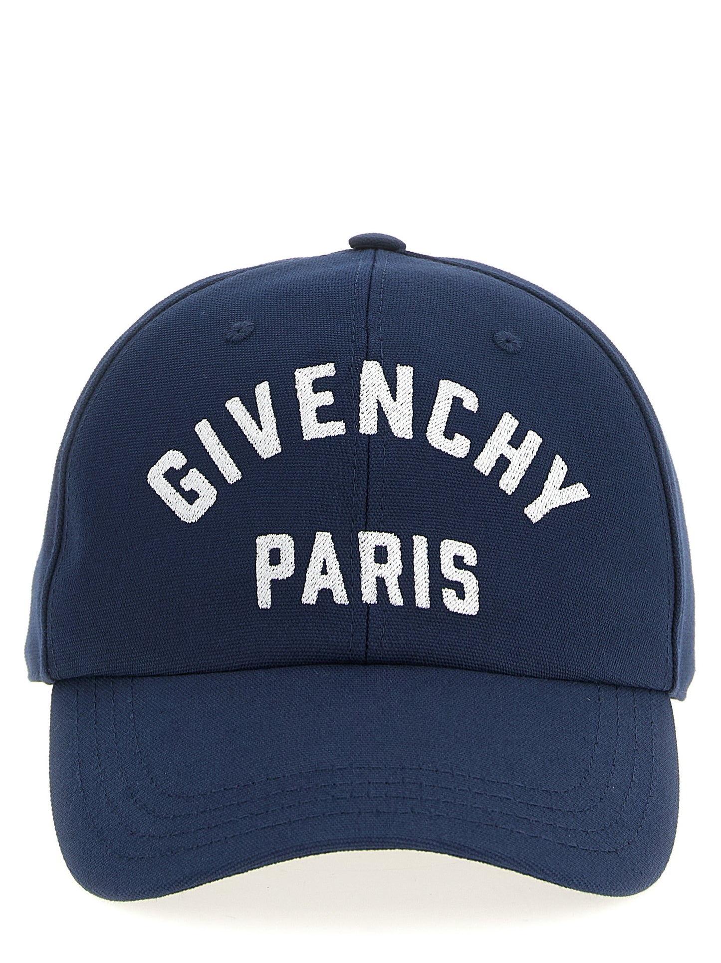 Givenchy Structured Blue Cotton Baseball Cap
