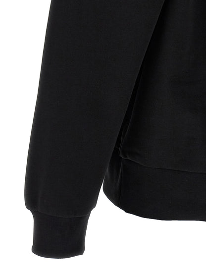 Sweat-shirt Lacoste en coton noir résistant et doux