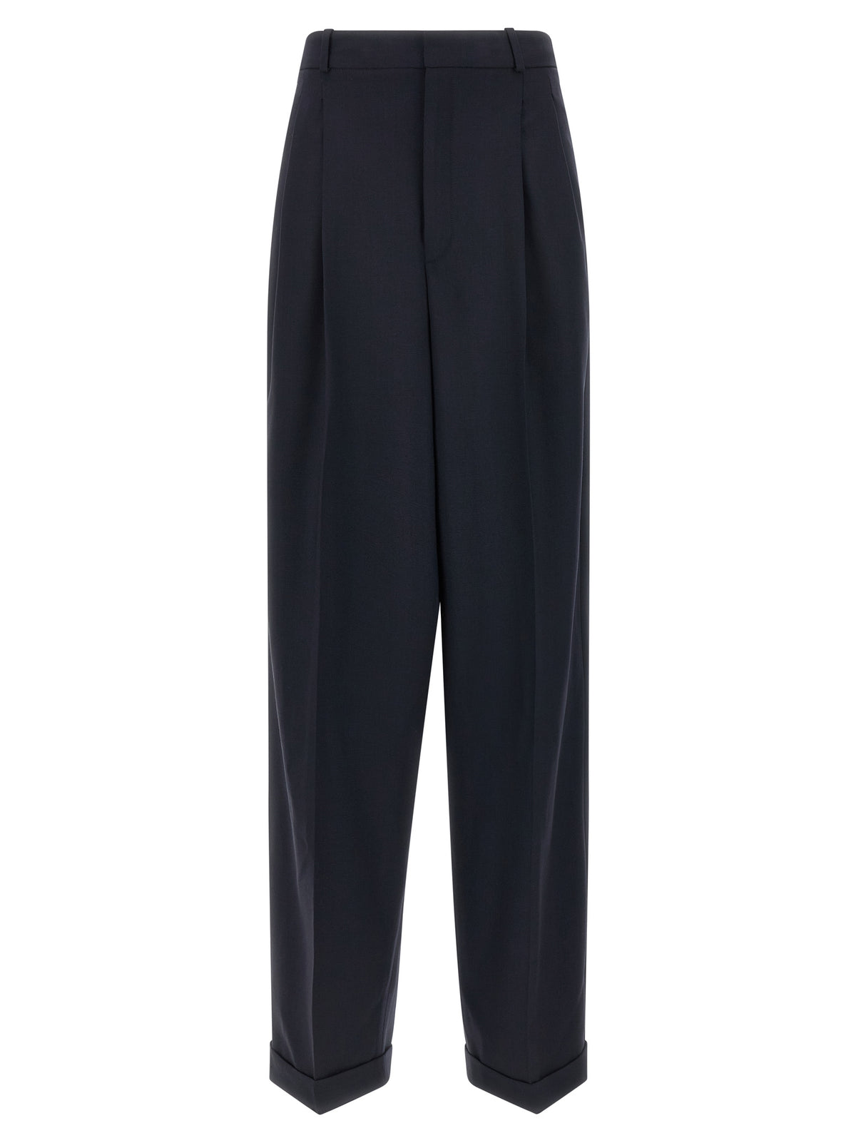 Polo Ralph Lauren Pantalon décontracté en laine bleu