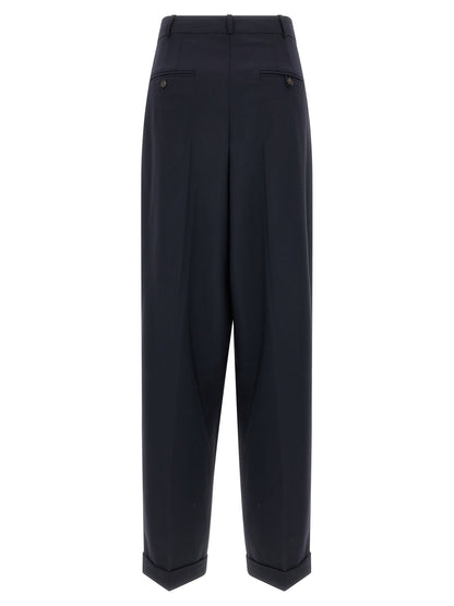 Polo Ralph Lauren Pantalon décontracté en laine bleu