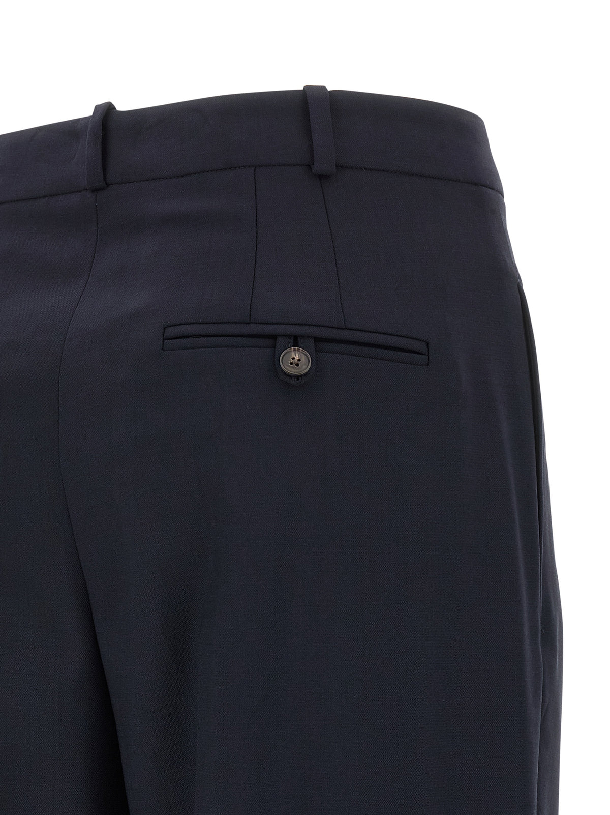 Polo Ralph Lauren Pantalon décontracté en laine bleu