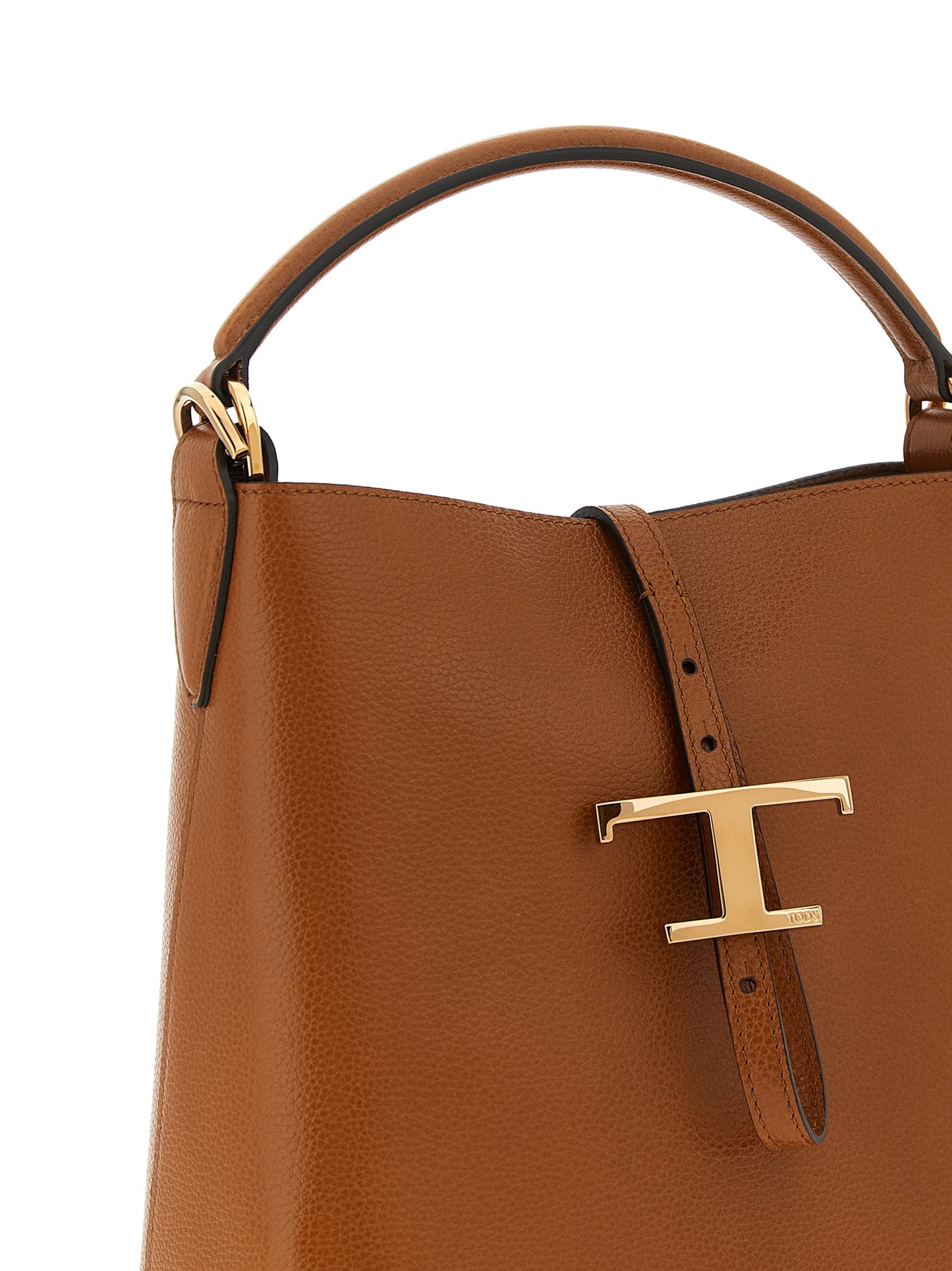 Bolso de mano Tod's de piel de becerro marrón