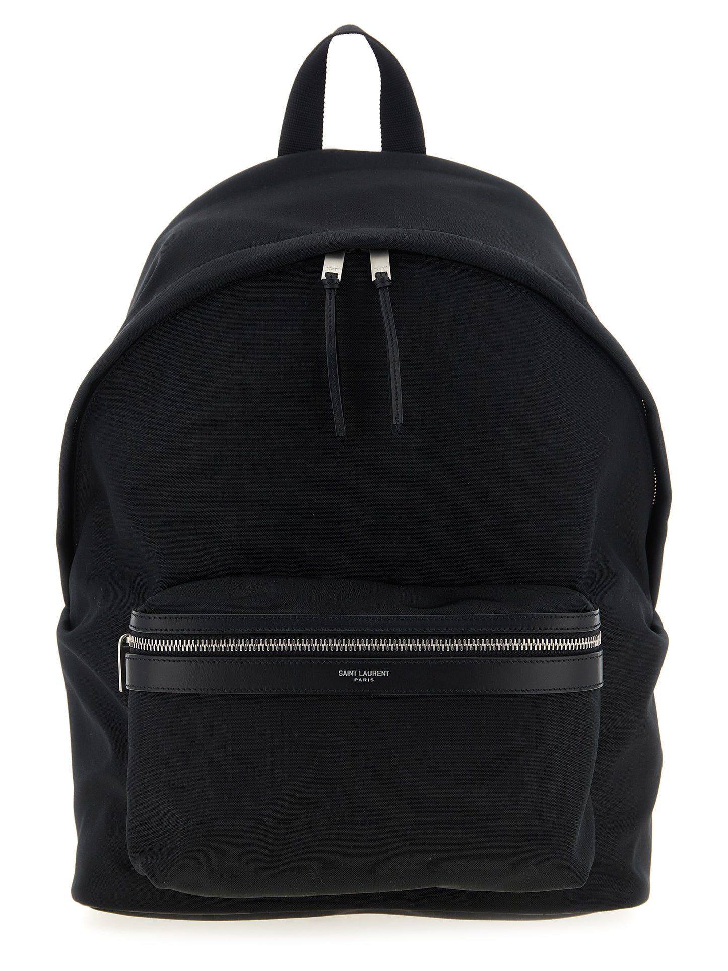 Mochila Saint Laurent Elaborada En Poliamida Negra