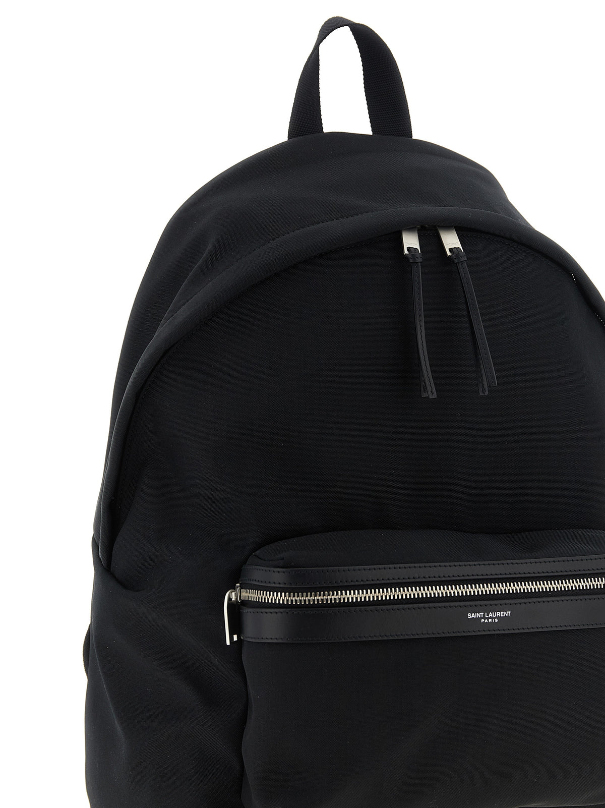 Mochila Saint Laurent Elaborada En Poliamida Negra