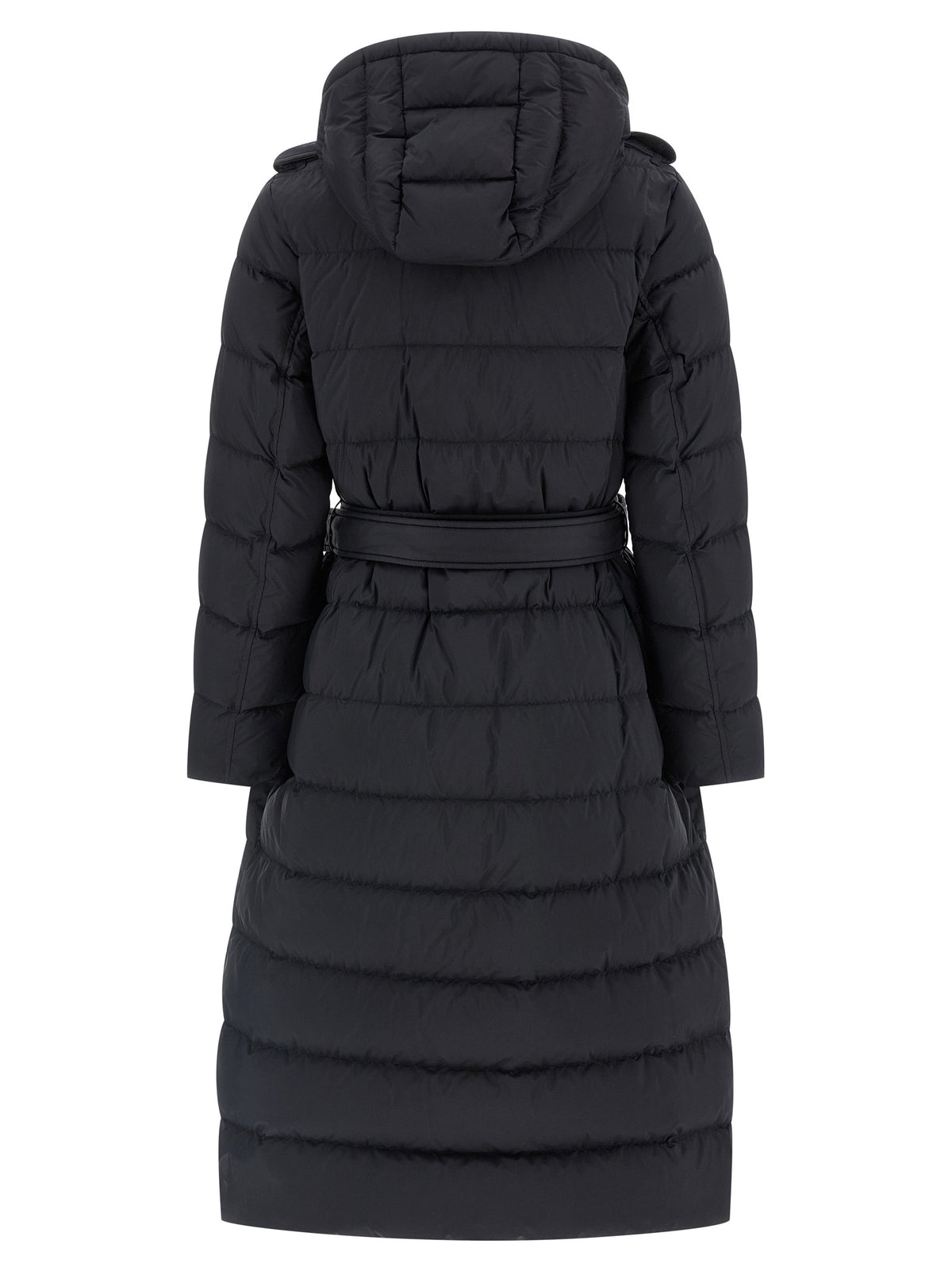 Burberry Manteau Noir en Polyamide - Isolation Thermique Efficace