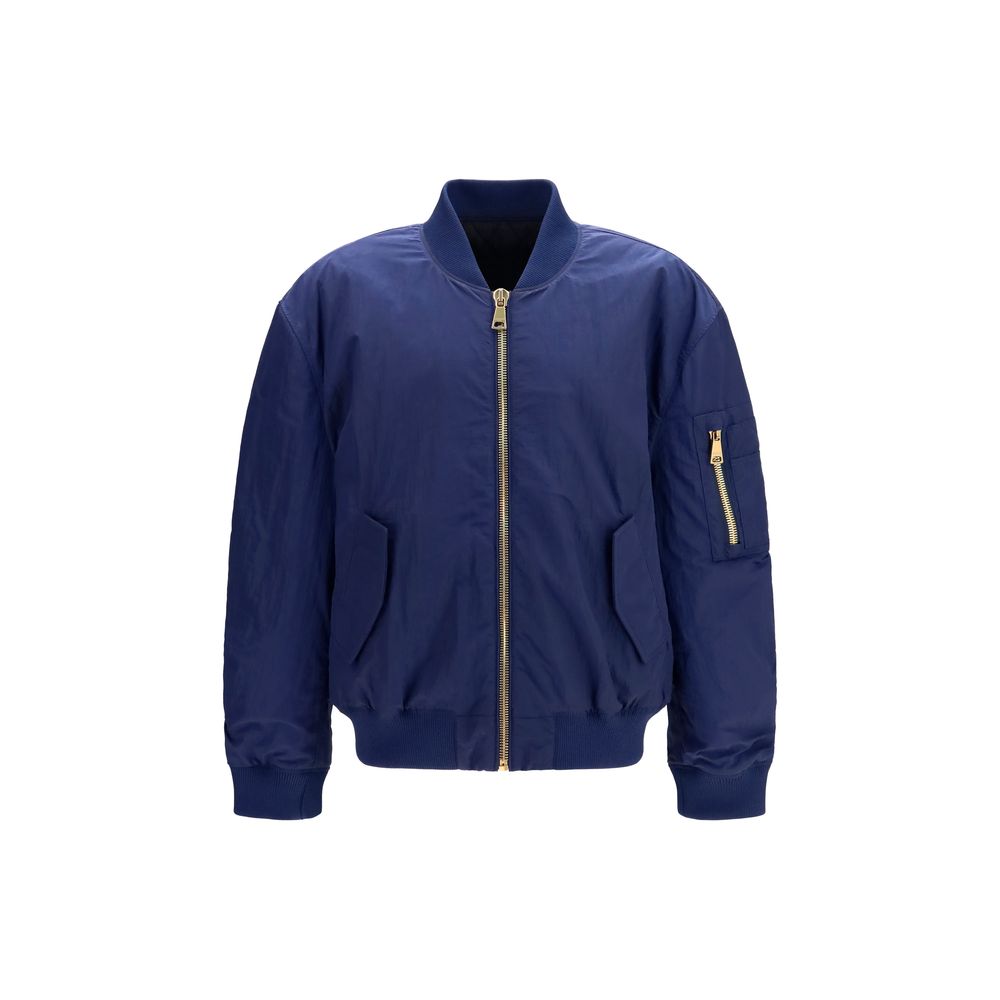 Cazadora bomber Balmain azul de poliamida