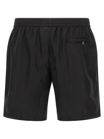 Dolce & Gabbana Short de Bain en Polyamide Noir