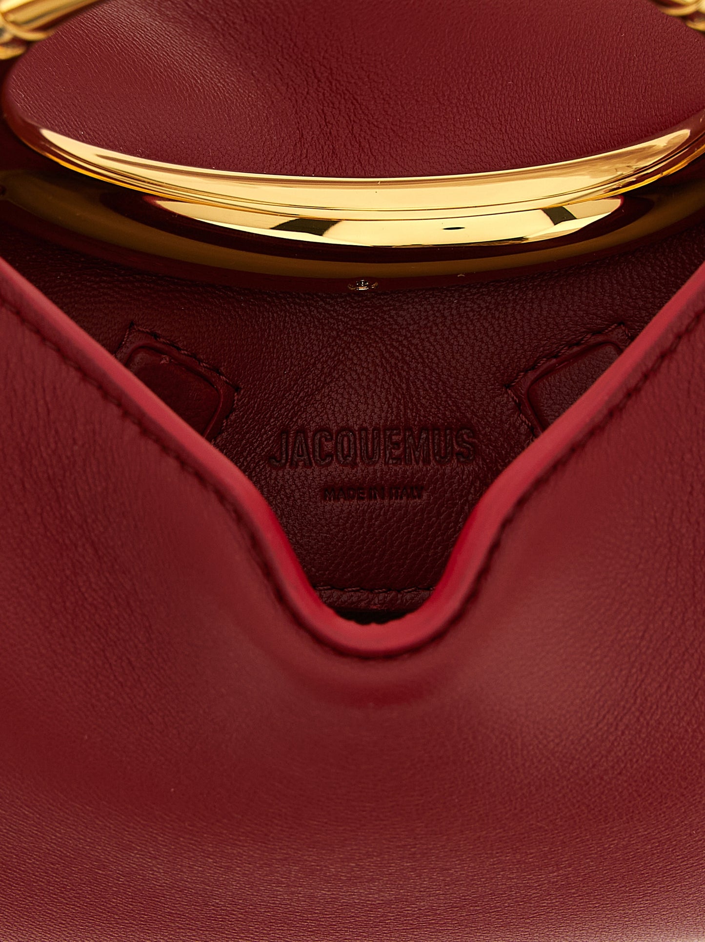 Bolso Jacquemus de piel de cordero multicolor