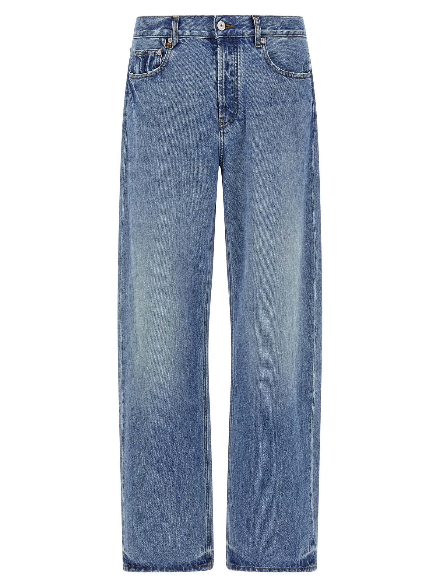 Jean droit Jacquemus en coton bleu