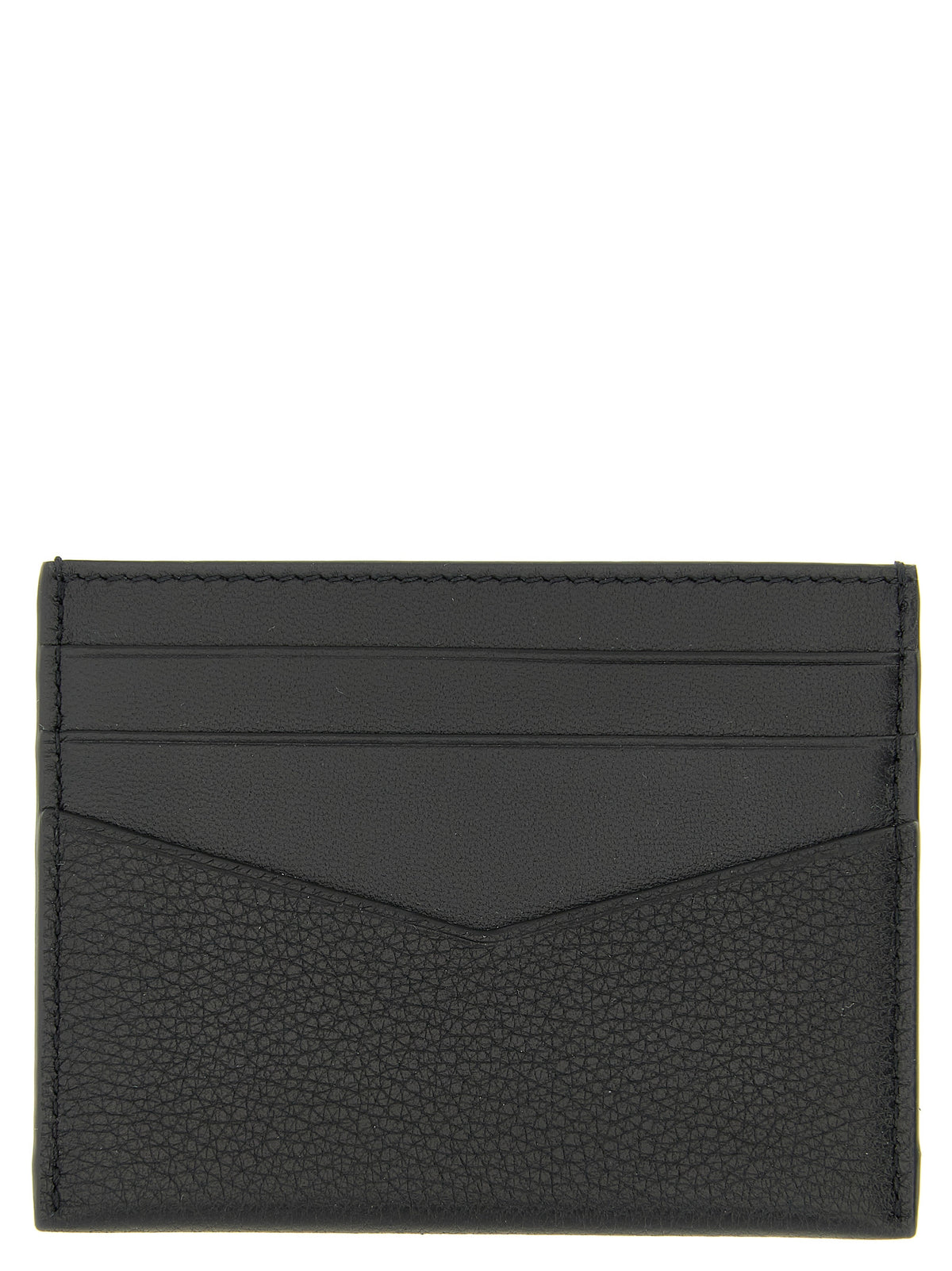 Tarjetero Givenchy Negro de Piel de Vacuno- Acabado Compacto