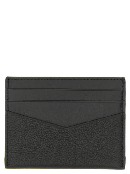 Tarjetero Givenchy Negro de Piel de Vacuno- Acabado Compacto