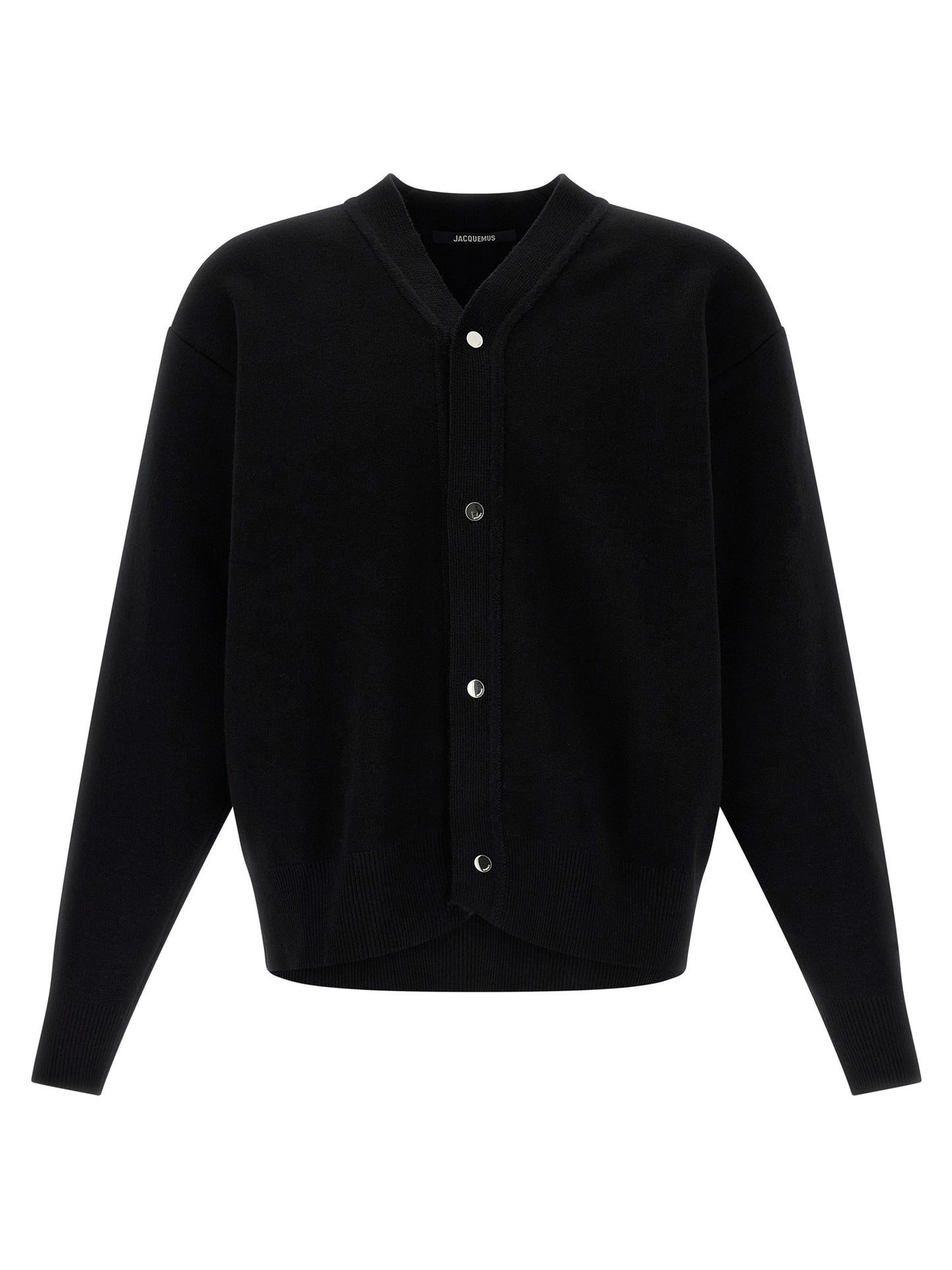 Cárdigan Jacquemus Negro de Lana Merina