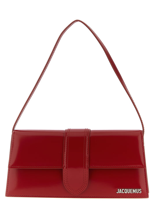 Bolso de hombro Jacquemus de piel de becerro multicolor