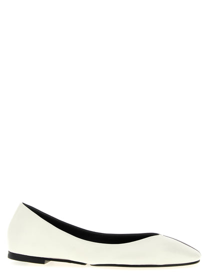 Jacquemus Bailarinas Bicolor de Piel de Cordero