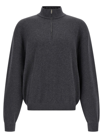 Balenciaga Cardigan En Coton Gris Modèle Camionneur