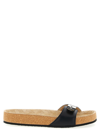Sandalias Balenciaga de piel de becerro negra