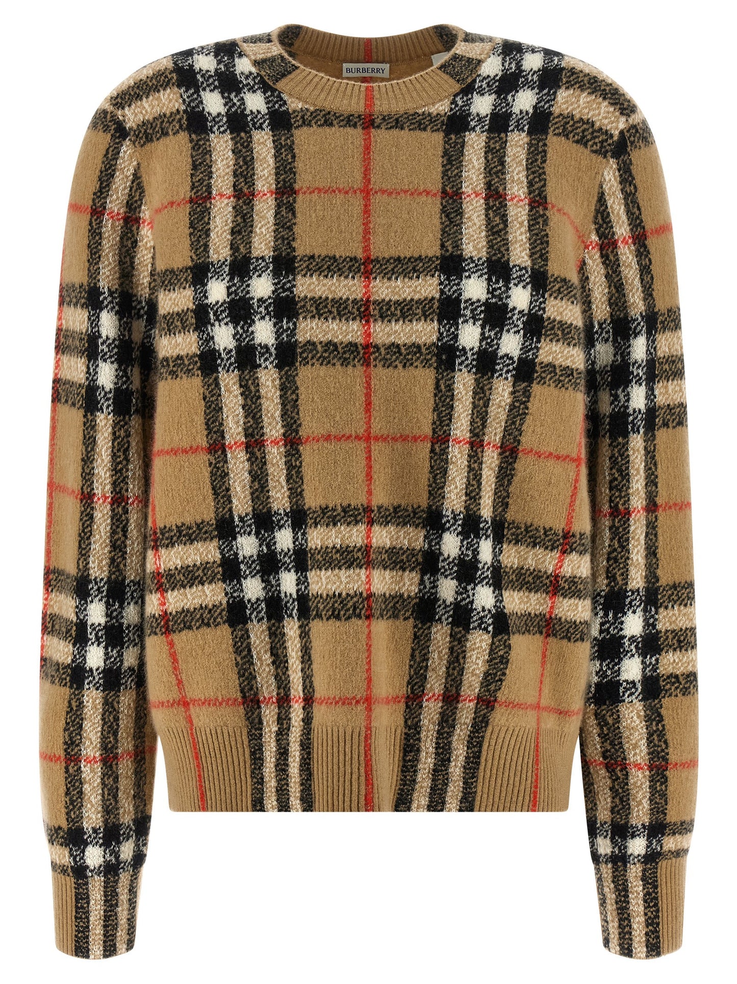 Cárdigan Burberry de cachemir beige
