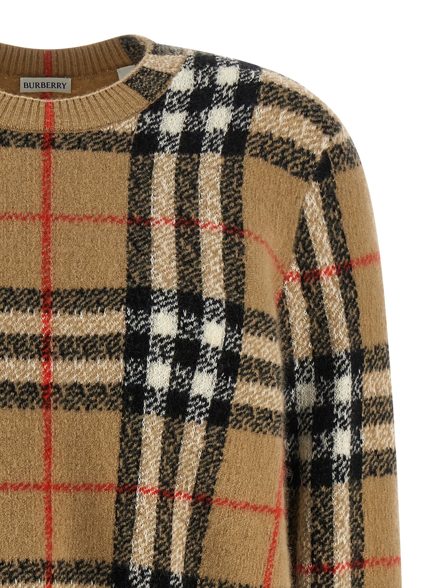 Cárdigan Burberry de cachemir beige