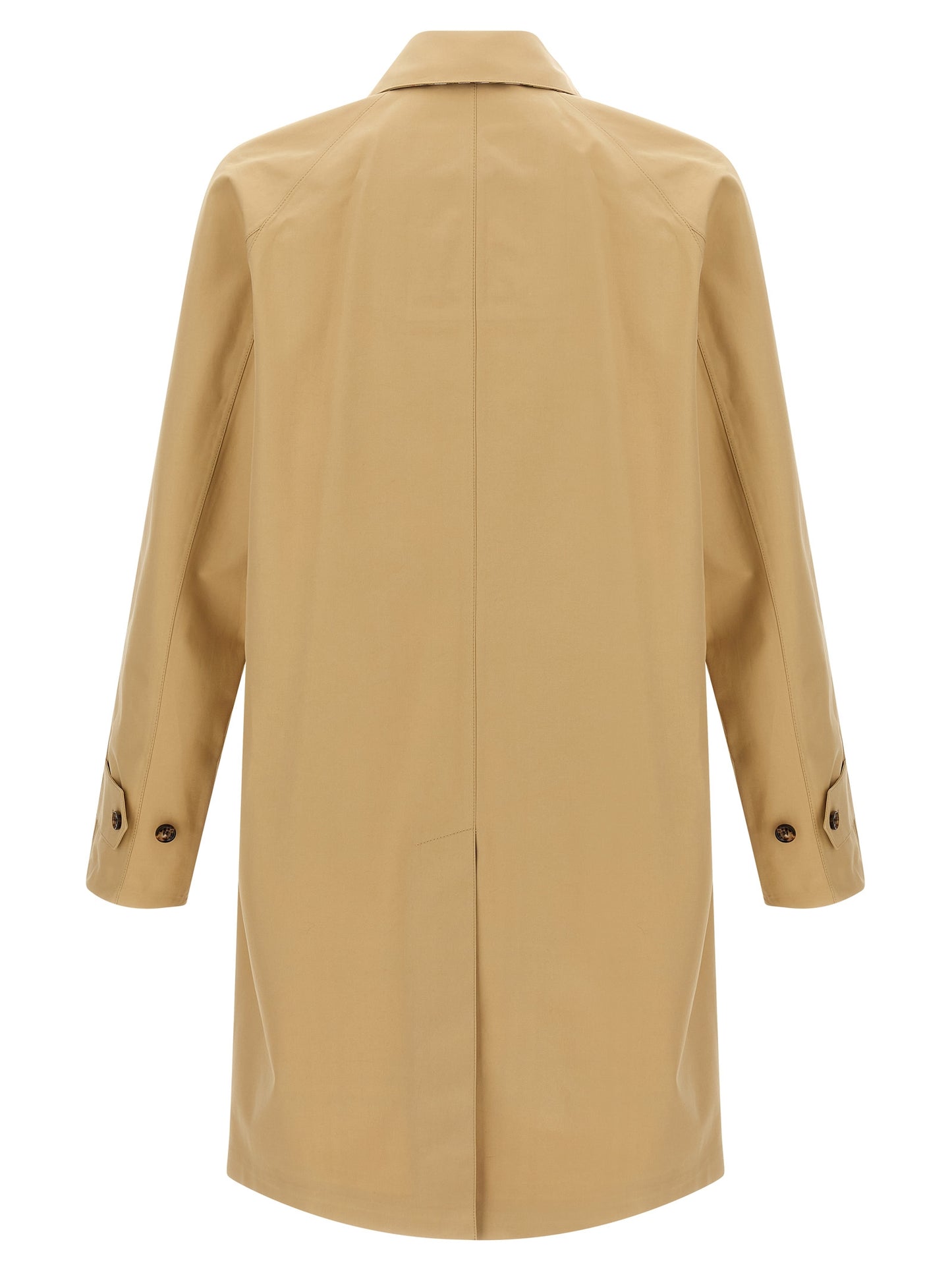 Abrigo Burberry de algodón beige