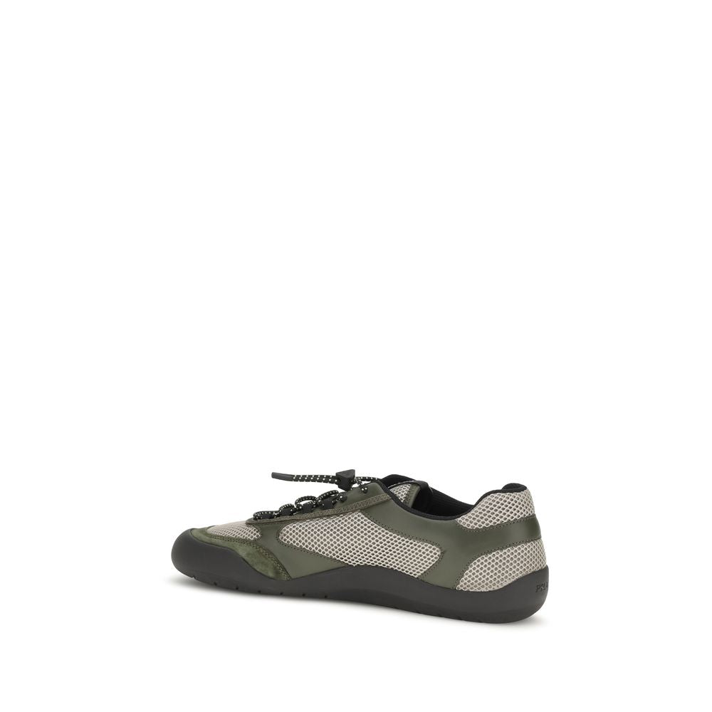 Prada Zapatillas Deportivas Bicolor De Poliéster Speedrock