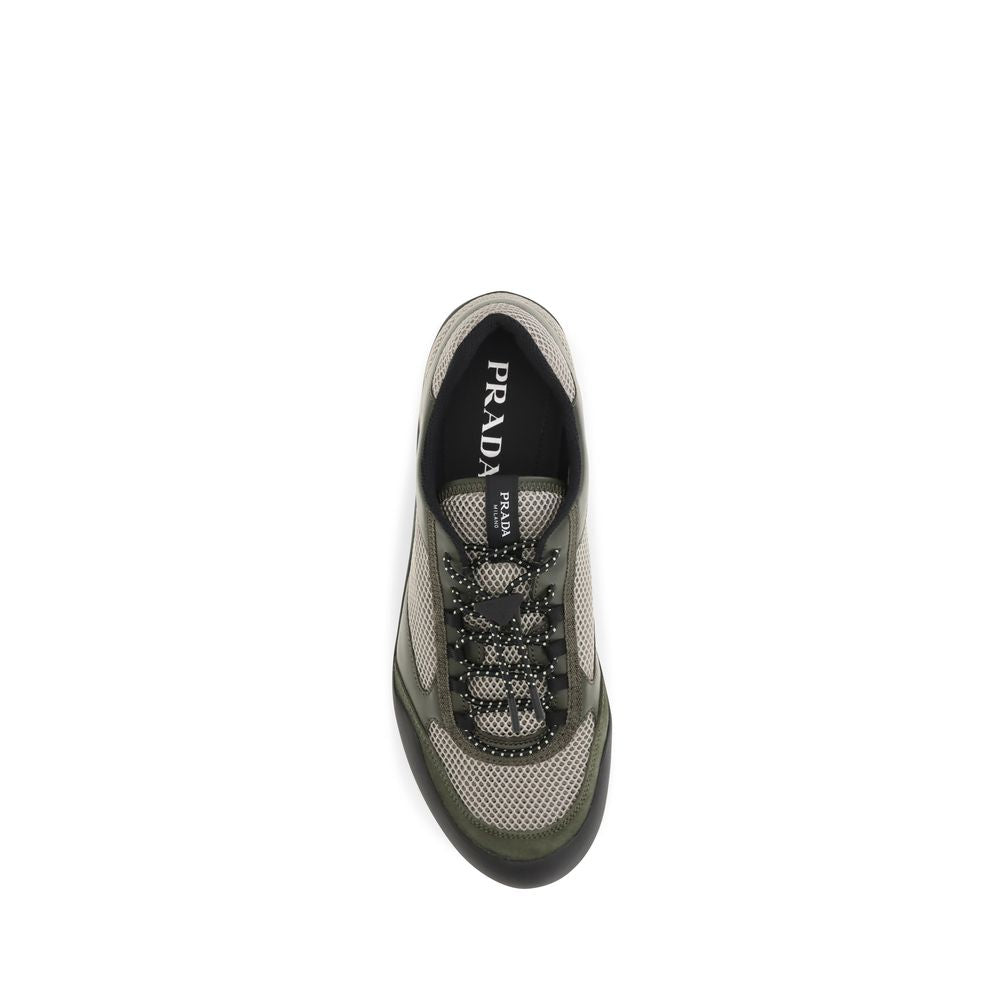 Prada Zapatillas Deportivas Bicolor De Poliéster Speedrock