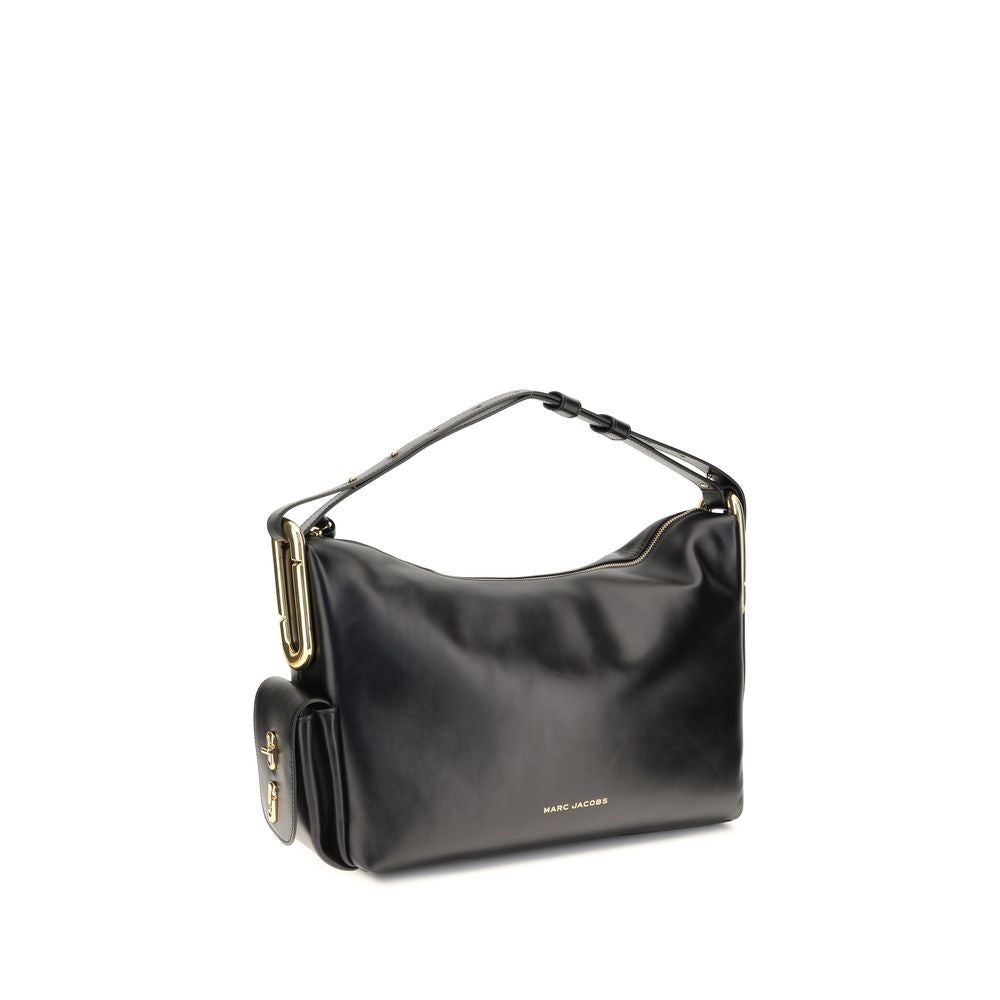 Sac à bandoulière Marc Jacobs en cuir de veau noir Bos Taurus