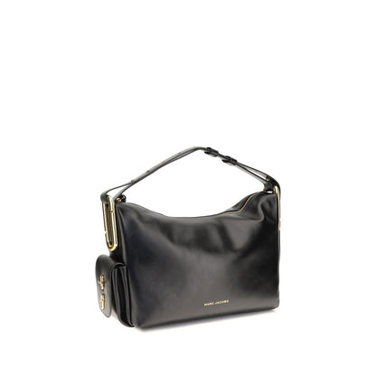 Sac à bandoulière Marc Jacobs en cuir de veau noir Bos Taurus